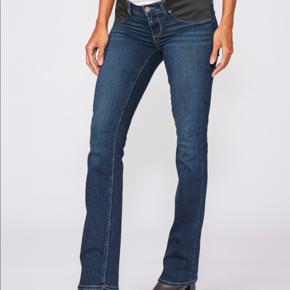 Paige Manhattan Boot Cut Maternity Jean